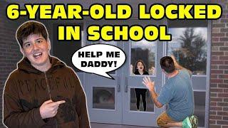Kid Temper Tantrum Locks 6 Year Old Sister Inside School - Cheating Mom Doesnt Care Original