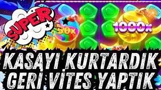 SWEET BONANZA 1000 YENİ OYUN  KASAYI KURTARDIK GERİ VİTES YAPTIK