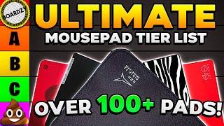 2024 ULTIMATE Gaming Mousepad Tier List 85+ MOUSEPADS SHOCKING