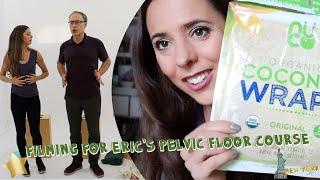 VLOG Pelvic Floor Course Filming & the Best Meal Ever