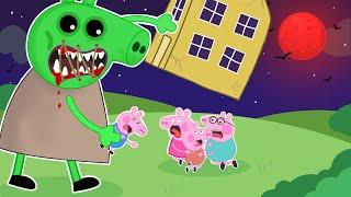 Zombie Apocalypse  Zombies Appear At The Maternity Hospital ???   Funny Peppa Animation
