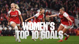 Top 10 Goals from Arsenal Women in 2023 ️  Mead McCabe Lacasse Maanum Foord Russo and more