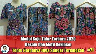  Model Baju Tidur Batik Terbaru 2020 Desain Dan Motif Kekinian #71