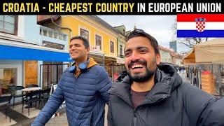 Traveling in CHEAPEST COUNTRY in EU - Zagrab CROATIA 