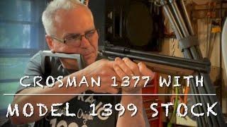 Crosman 1377 American Classic with model 1399 custom stock. Rifle? Pistol? Carbine? .177 multi pump