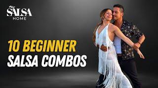 10 Salsa Beginner Basic Combos  by Daniel Rosas & Elisabel Violet
