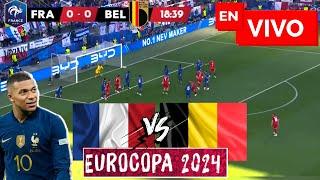  Francia VS Bélgica PARTIDO EN VIVO  Eurocopa 2024  Octavos de Final
