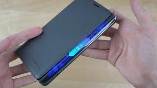 Samsung Galaxy Note Edge Style Clock For Flip Wallet - Review 4K