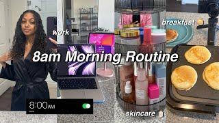 PRODUCTIVE Morning Routine in my New Apartment *GRWM journaling skincare cleaning*  LexiVee