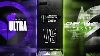 @TorontoUltra vs @OpTicTexas   Major V Monster Match Up  Week 2 Day 3