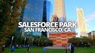 Exploring Salesforce Park in San Francisco California USA Walking Tour #salesforcepark #salesforce