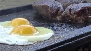 Simple Trick - Make your Lodge Cast Iron Griddle NON-STICK