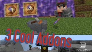 3 Cool addons for Minecraft pe