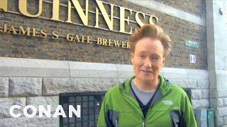 Conan Visits The Dublin Guinness Brewery  CONAN on TBS