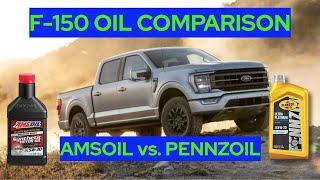 What is the Best Oil for the F-150 PowerBoost? AMSOIL vs. Pennzoil Analysis