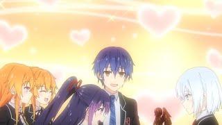 Everyone Jealous of Shido for getting all the Girls  Date a Live IV Ep 11 デート・ア・ライブ