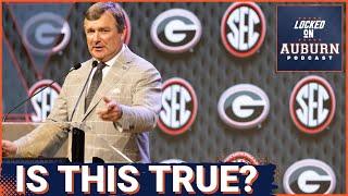 Did Kirby Smart LIE about Auburn at SEC Media Days?  Auburn Tigers Podcast