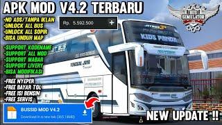 Bussid Mod Apk v4.2 Terbaru - Bus Simulator Indonesia Update v4.2 Unlimited Money No Ads