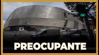  EL PARKING DEL SANTIAGO BERNABEU PARALIZADO  EL MUNDIAL EN PELIGRO