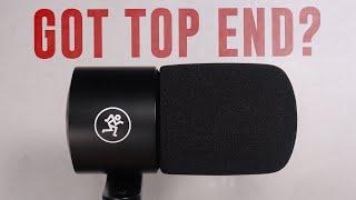 Mackie EM-99B Broadcast Mic Review  Test vs. SM7b Podmic AT2040