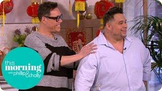 Gok Wan and His Brother Kwoklyn Teach Holly and Phillip How to Make Wonton Soup  This Morning