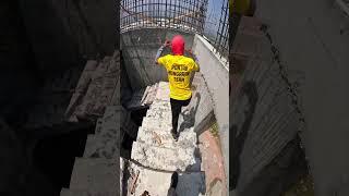 Spider-Man back flip parkour pov