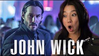 First Time Watching JOHN WICK and I did NOT think itd be like this...