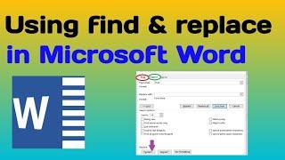 Find and replace in Microsoft Word