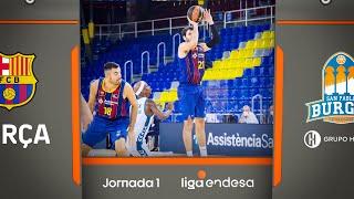 Barça - Hereda San Pablo Burgos 89-86 RESUMEN  Liga Endesa 2020-21