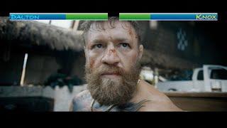 Dalton Jake Gyllenhaal vs Knox Connor McGregor...with healthbars