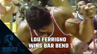 The World’s Strongest Man Classics 1977 Ferrigno wins The Bar Bend