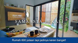 Rumah 600 jutaan tapi layoutnya unik dan keren banget‼️  SAMAASTA BEKASI