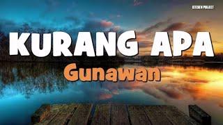 LAGU MANADO  KURANG APA Voc.  Gunawan Lyric