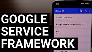 How to Find the Google Services Framework Android ID?