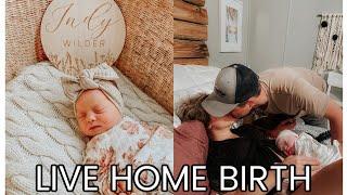 LIVE HOME BIRTH LABOR AND DELIVERY VLOG