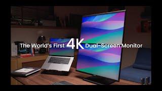 DuoFlex World’s First 4K Dual-Screen Display