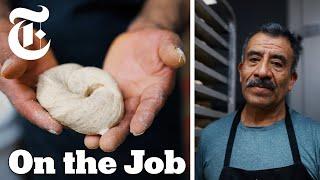 This Man Makes 3000+ Bagels by Hand Every Day  On the Job  Priya Krishna  NYT Cooking