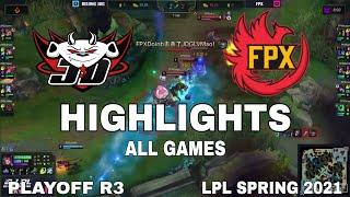 Highlight JDG vs FPX All Game Playoff R3 LPL Mùa Xuân LPL Spring 2021 JD Gaming vs FunPlus Phoenix