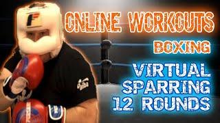 BOXING Workout #VIRTUAL SPARRING BOXING Online Home Workouts Papazoglou Boxing