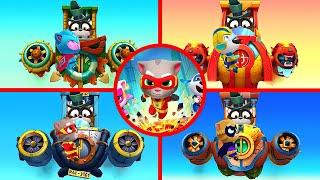 Talking Tom Hero Dash - All Bosses Boss Fight 1080P 60 FPS