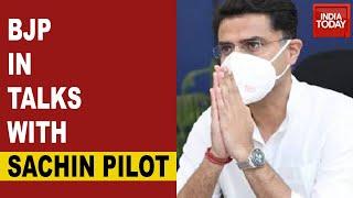 Rajasthan Political Crisis BJP Keenly Following Developments In Touch With Sachin Pilot