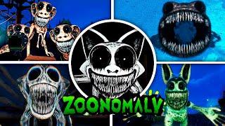 Zoonomaly - All Jumpscares & All Bosses + Ending