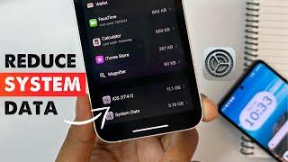 How To Ruduce iPhone System Data Storage  How To Reduce iPhone System Data  Reduce System Data 