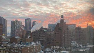 Open Window  New York City  Early Morning Soundscape in HD  ASMR