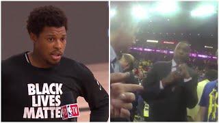 Kyle Lowry Reacts To The Footage Of Masai Ujiri And A Sheriffs Deputy During Last Years NBA Finals