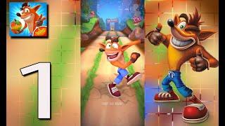 Crash Bandicot On The Run Gameplay Walkthrough Part 1 iOS Android  TapGaming