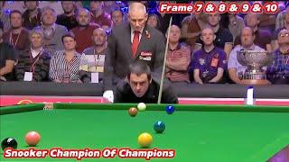 Ronnie O’Sullivan VS Judd Trump  Frame 7 & 8 9 & 10 