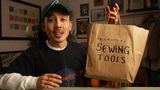 For a beginner sewing what are the basic tools to have?  Seams Too True EP 15