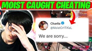 Moist Get Caught Cheating By Stream Sniping During Scrims *huge drama* Apex Legends