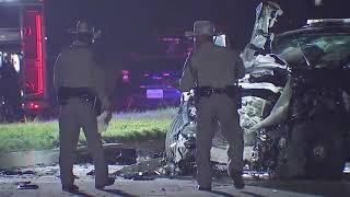 Mother son killed when Texas officer crashes car police